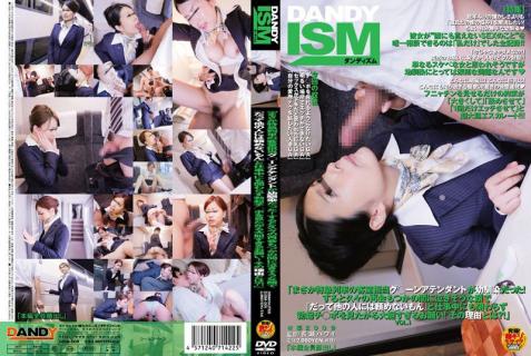 DISM-009 Sexually Frustrated Train Car Attendant Seizes the Opportunity as She Runs into One of Her