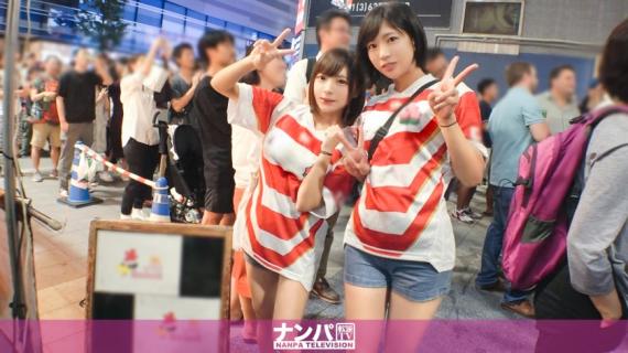 200GANA-2180 Seriously first shot. 1398 Hold two beautiful girls in Shinjuku, where the Rugby World