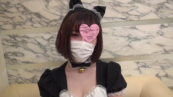 FC2 PPV 643399 Erokawa 18-year-old JD is turned on with a maid clothes cosplay