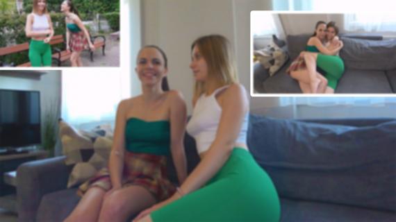 FC2 PPV 3654841 Two beautiful young Russian girls, friends, insert each other